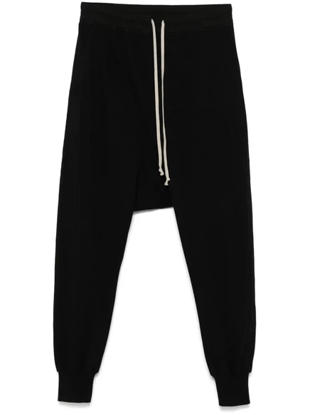 Спортивные штаны заключенного Rick Owens DRKSHDW black