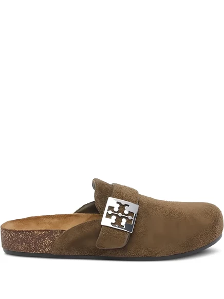 Женские мюли Tory Burch Mellow, зеленые