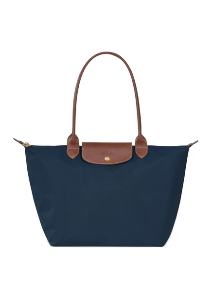 Сумка-тоут Longchamp Le Pliage L оригинальная, синяя