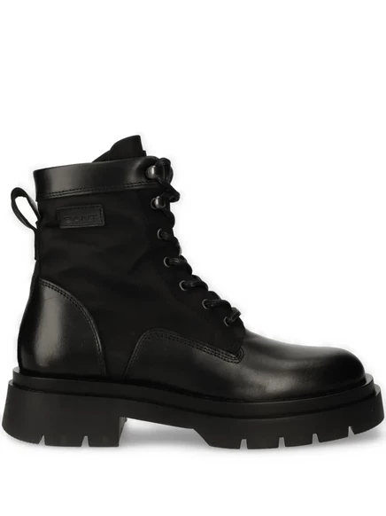 Кожаные сапоги Gant  black