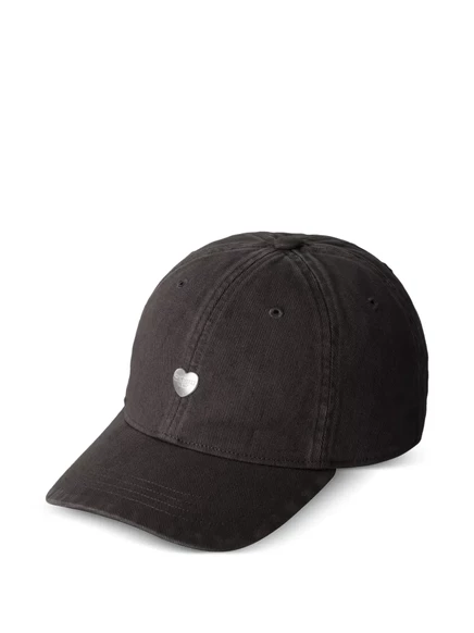 Мужская бейсболка Carhartt WIP с сердцем, черная