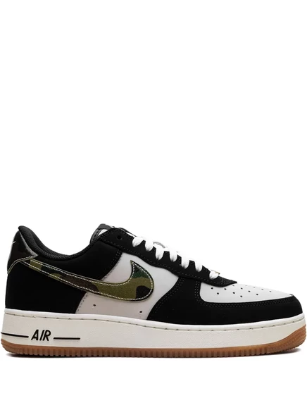 Низкие камуфляжные кроссовки Nike Air Force 1 в стиле ретро black