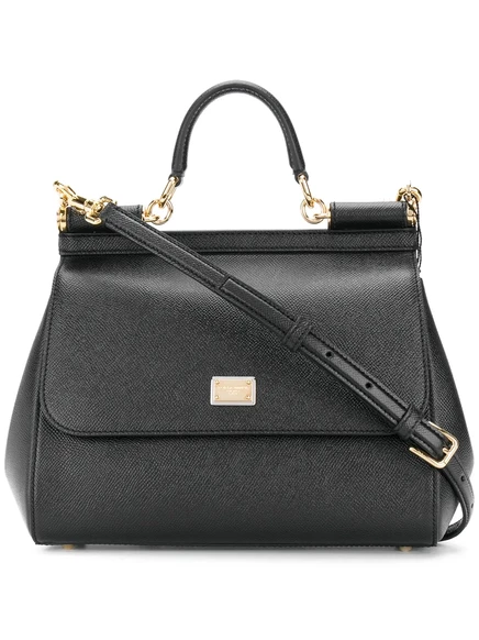 Сумка через плечо Dolce & Gabbana Medium Sicily black