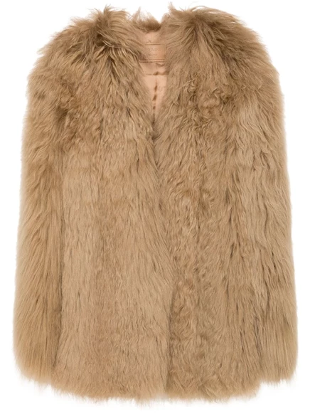 Дубленочный жакет Prada brown