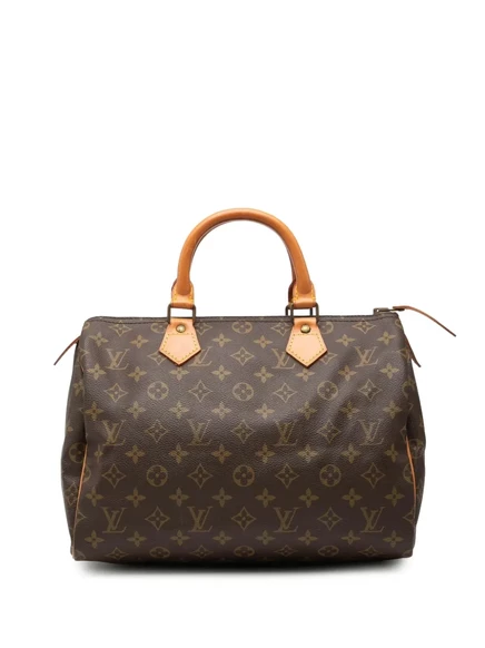 Сумка Louis Vuitton Pre-Owned Speedy 30, коричневая