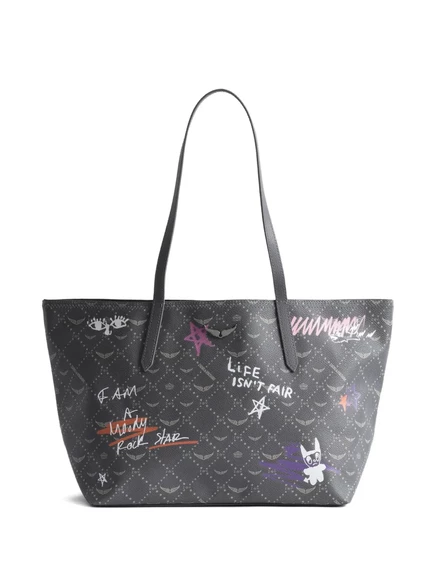 Женская сумка-тоут Zadig & Voltaire Z Shopper, серая