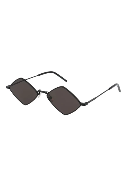 Солнцезащитные очки в геометрической оправе Saint Laurent Eyewear black