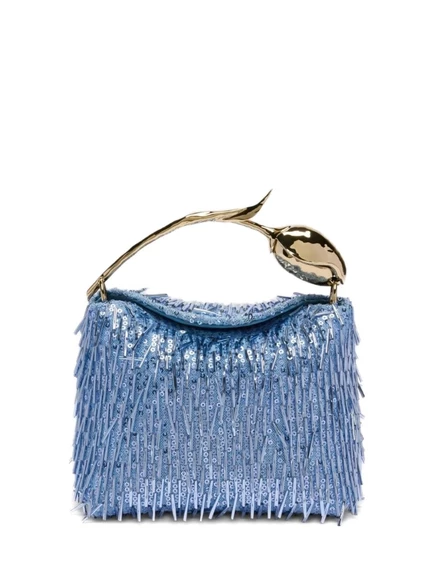 Мини-сумка ERDEM Bloom blue