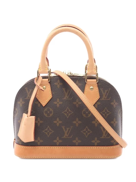 Сумка Alma BB 2021 года выпуска, бывшая в употреблении у Louis Vuitton brown