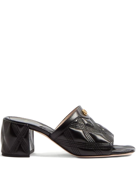 Босоножки Valentino Garavani 60mm Quiltie 67 black