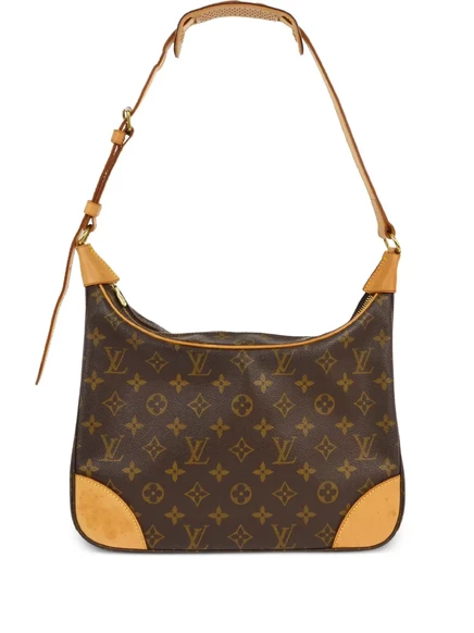 Сумка через плечо Louis Vuitton, бывшая в употреблении в 2002 году, Boulogne 30 brown