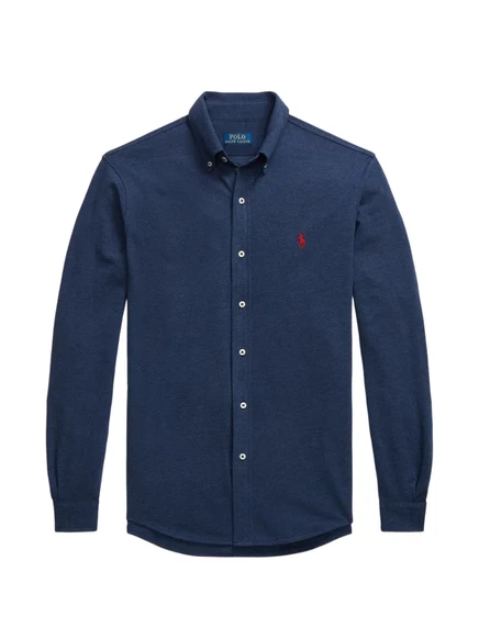 Мужская рубашка Polo Ralph Lauren Featherweight, синяя