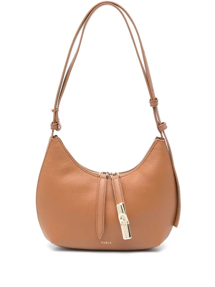 Маленькая сумка через плечо Furla Goccia brown