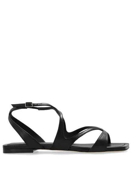 Женские сандалии Jimmy Choo Ayla без каблука, черные