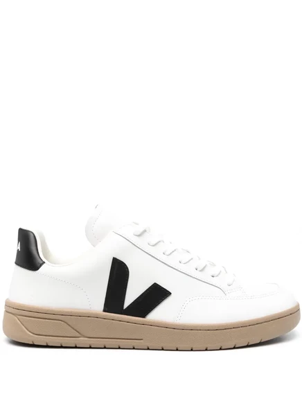 Унисекс кроссовки Veja V-12, кожаные, белые