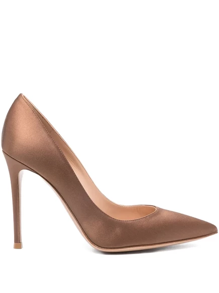 Туфли-лодочки на шпильке Gianvito Rossi 100 мм brown
