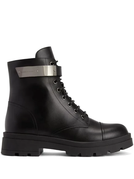 Кожаные ботильоны Giuseppe Zanotti Ruger black