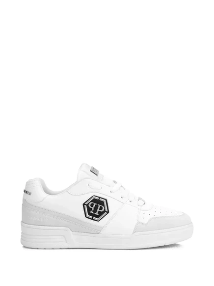 Кроссовки Philipp Plein P‑Force 78 кожаные, белые