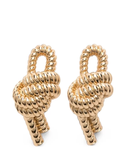 Серьги Rabanne Marine Knot, золотистые