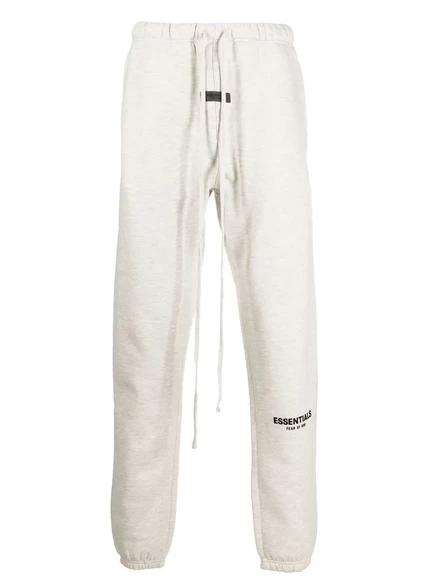 Мужские штаны Fear Of God Essentials с логотипом, бежевые