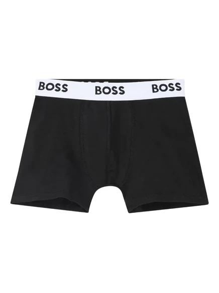 Трусы для мальчиков Boss Kidswear 3 шт., черные