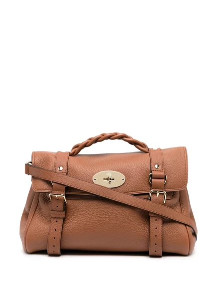Женская сумка Mulberry Alexa, коричневая