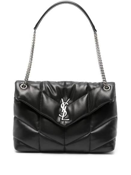 Женская сумка Saint Laurent Loulou, черная