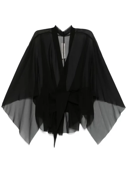 Куртка в форме полумесяца от Рика Оуэнса black