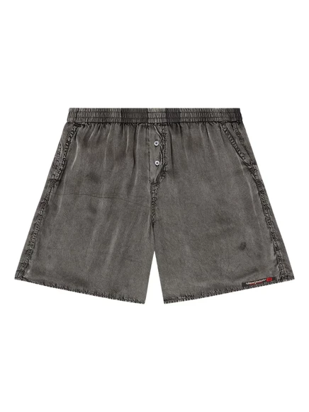Мужские спортивные шорты Diesel Silvo-Dnm, черные