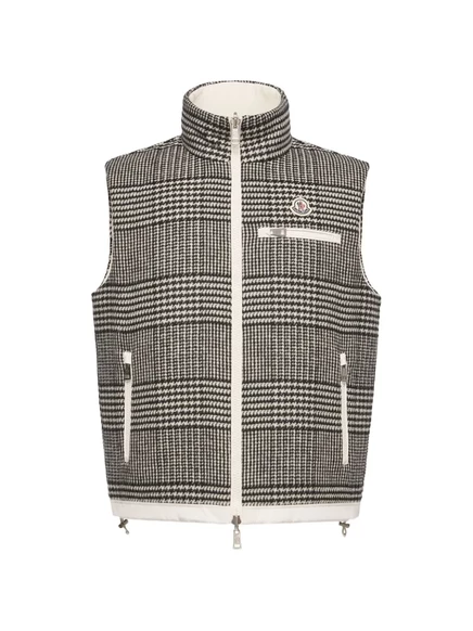 Мужской жилет Moncler Gienah двусторонний, черный