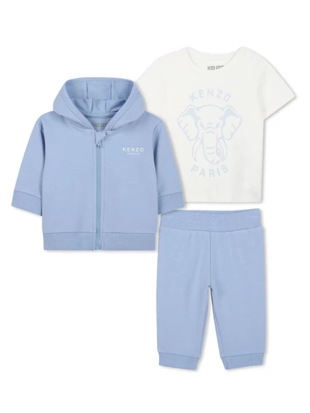 Спортивный костюм с логотипом Kenzo Kids blue