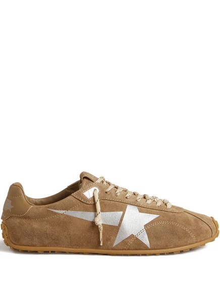 Замшевые кроссовки Golden Goose Marathon Speed brown