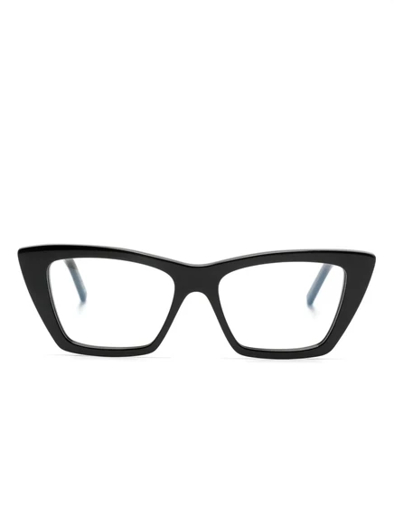 Унисекс очки Saint Laurent Eyewear Mica New Wave, черные