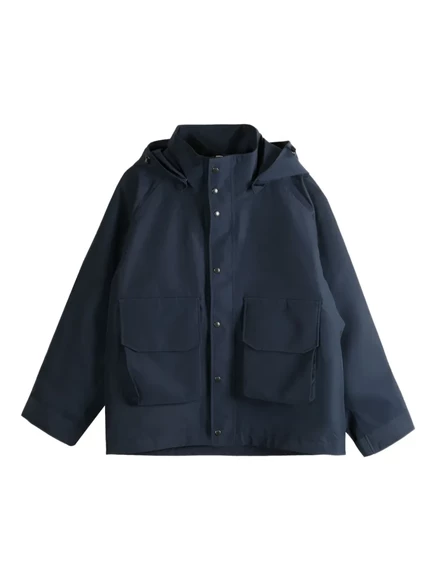 Куртка-парка Nanamica x Gore-Tex с клапаном и карманом blue
