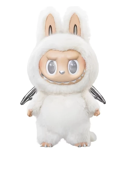 Коллекционная фигурка POP MART Labubu Zimomo Angel, белая