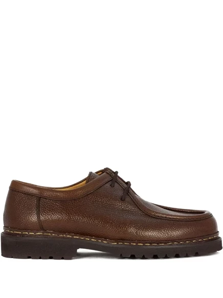 Мужские шнурованные лоферы Berwick Shoes из кожи, коричневые