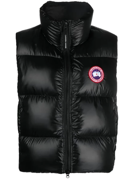 Жилет-пуховик с нашивкой с логотипом Canada Goose Cypress black