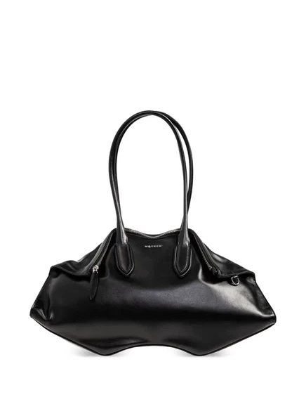 Женская сумка-тоут Alexander McQueen Manta черная