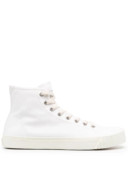 Мужские высокие кроссовки Maison Margiela Tabi, белые