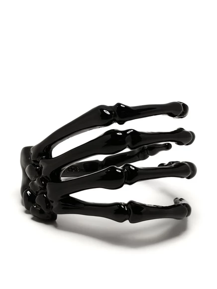 Мужской браслет Raf Simons Skeleton Hand, черный