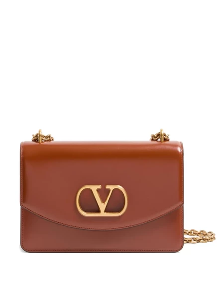 Женская сумка на плечо Valentino Garavani Vain, коричневая