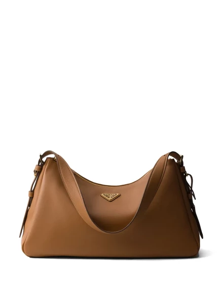 Большая сумка Aimée от Prada через плечо brown