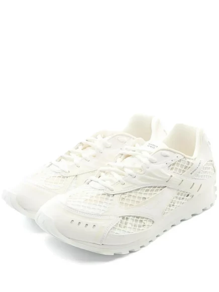 Мужские кроссовки Bottega Veneta Pre-Owned Orbit, белые