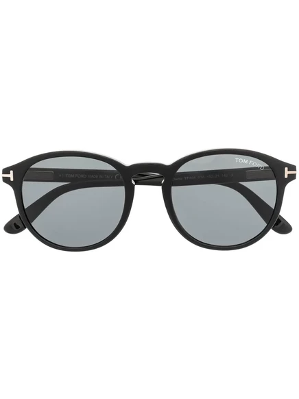 Солнцезащитные очки в круглой оправе TOM FORD Eyewear black