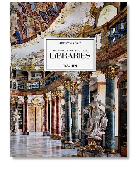 Книга Taschen «Самые красивые библиотеки мира», 39,5×29 см