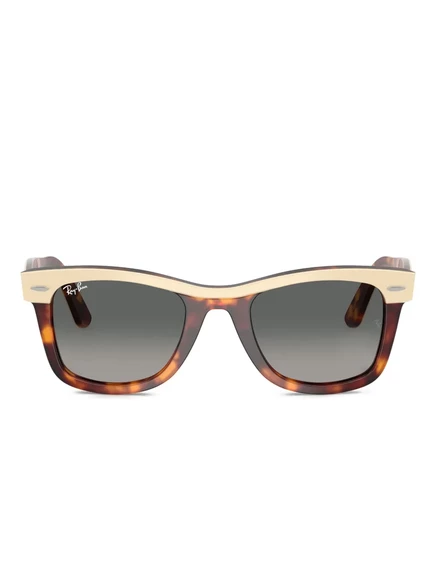 Унисекс солнцезащитные очки Ray-Ban Wayfarer Street Neat, коричневые