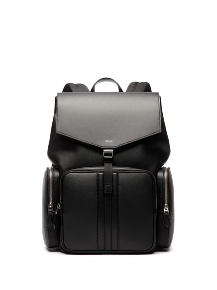 Мужской рюкзак Bally Mythos из переработанной кожи, черный