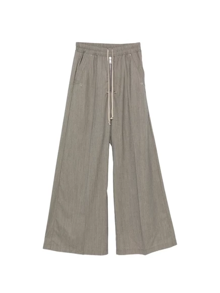 Мужские брюки Rick Owens с кулиской, широкие, серые