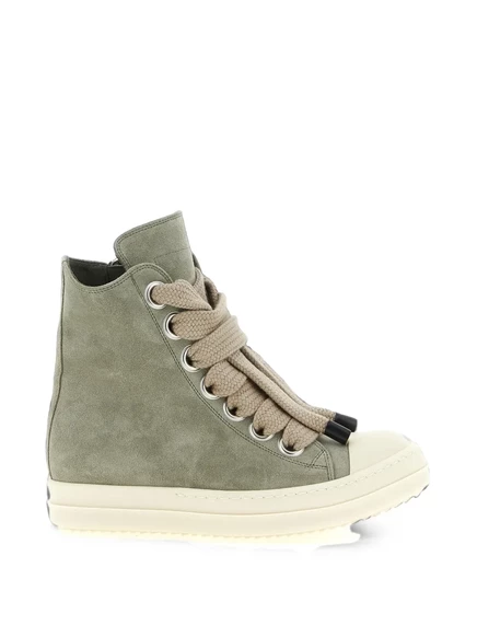 Женские высокие кроссовки Rick Owens Jumbolace, зеленые