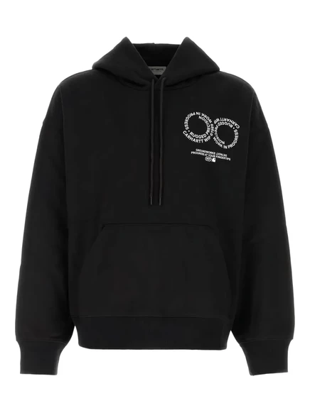 Мужская толстовка Carhartt WIP Rotation с капюшоном, черная